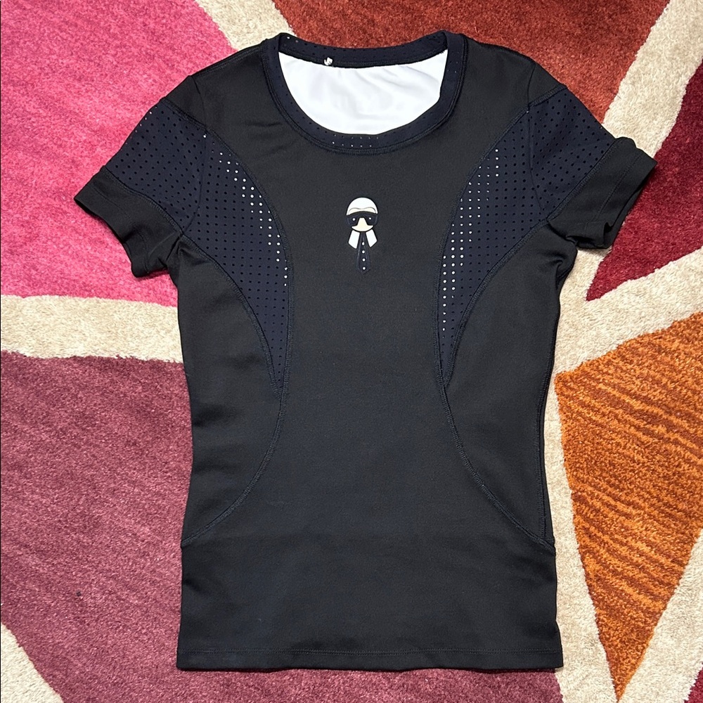 Fendi Karl Loves Karlito Athletic Tshirt